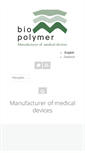 Mobile Screenshot of biopolymer.info